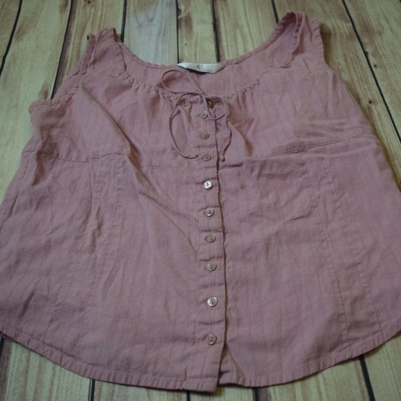 ALC At Last Classics Pink Tank Top Women Size Med - Picture 1 of 4